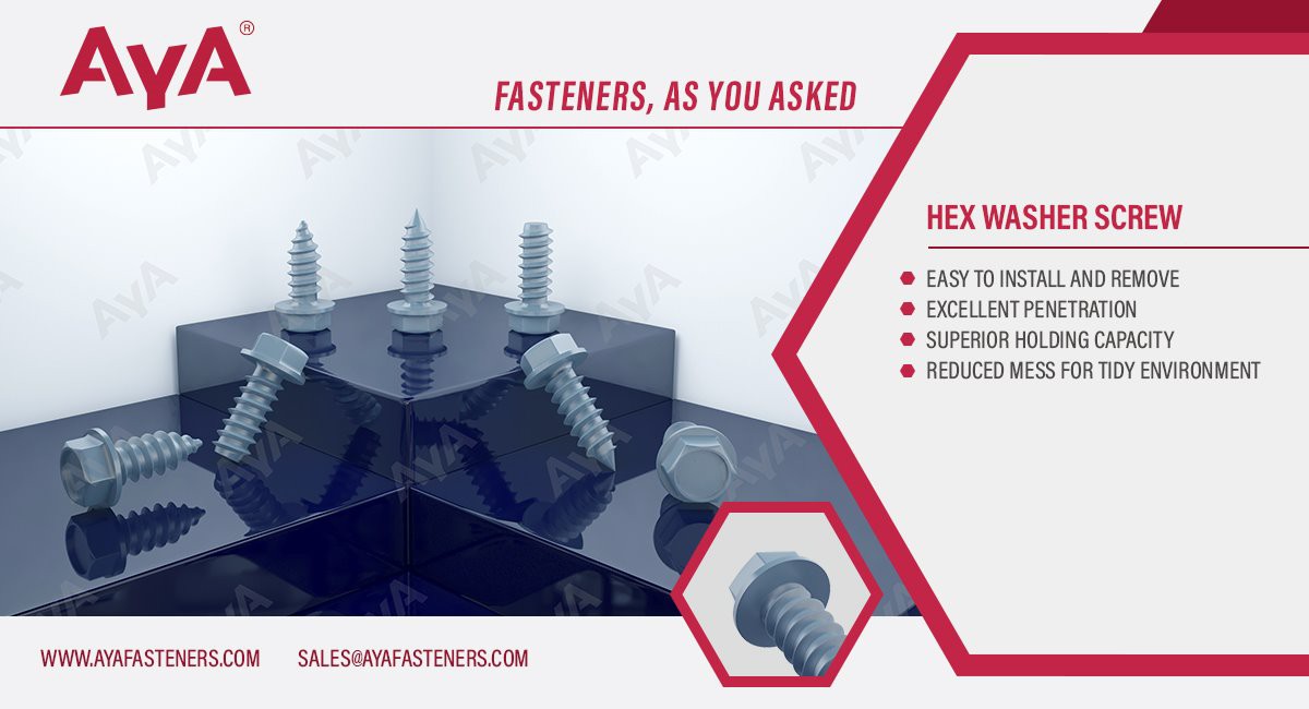 Hex Washer Screw-advantages